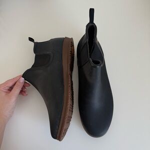 Bogs Sweetpea II Chelsea Rain Boots Black Women’s 12 Waterproof